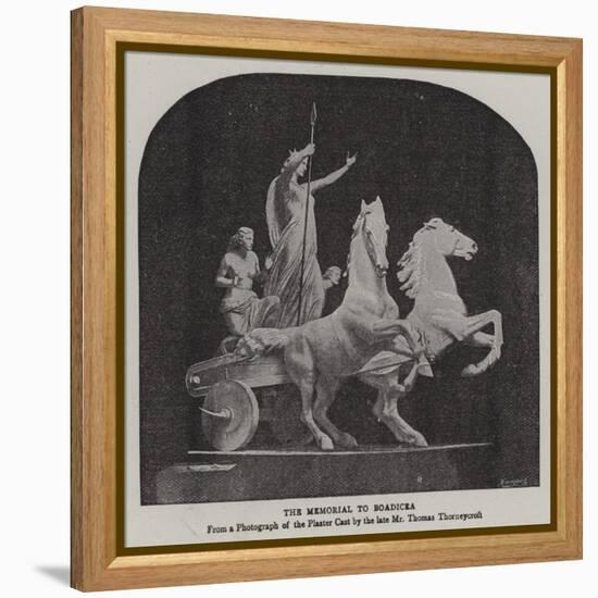 The Memorial to Boadicea-null-Framed Premier Image Canvas