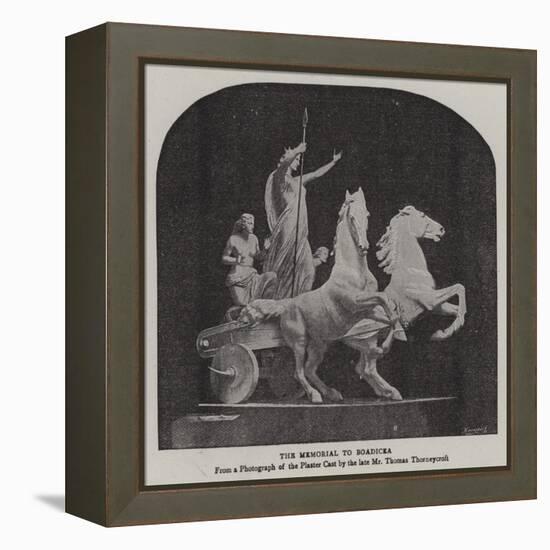 The Memorial to Boadicea-null-Framed Premier Image Canvas