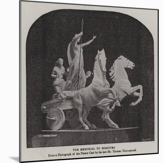 The Memorial to Boadicea-null-Mounted Giclee Print