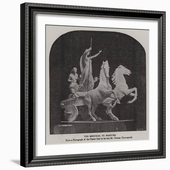 The Memorial to Boadicea-null-Framed Giclee Print