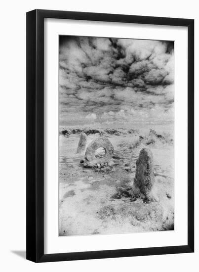 The Men-An-Tol or Holed Stone, Cornwall, England-Simon Marsden-Framed Giclee Print