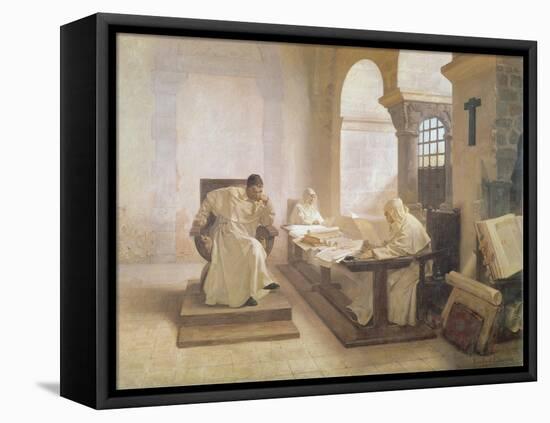 The Men of the Holy Office-Jean Paul Laurens-Framed Premier Image Canvas