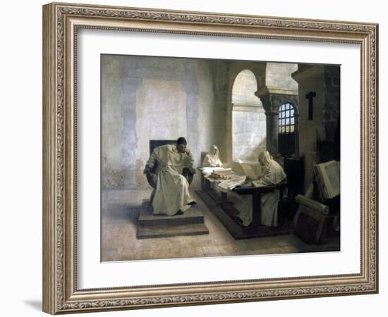 The Men of the Inquisition, 1889-Jean-Paul Laurens-Framed Giclee Print
