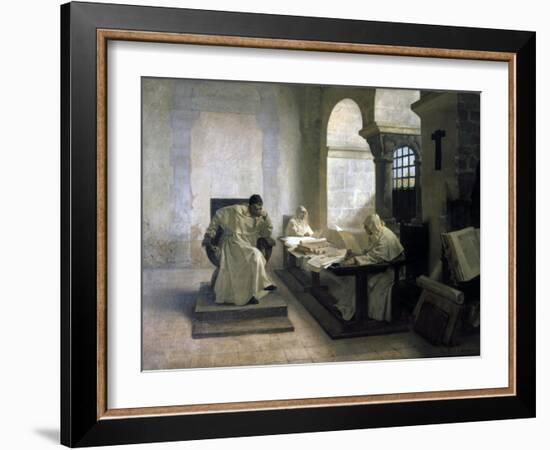 The Men of the Inquisition, 1889-Jean-Paul Laurens-Framed Giclee Print