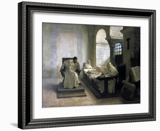 The Men of the Inquisition, 1889-Jean-Paul Laurens-Framed Giclee Print