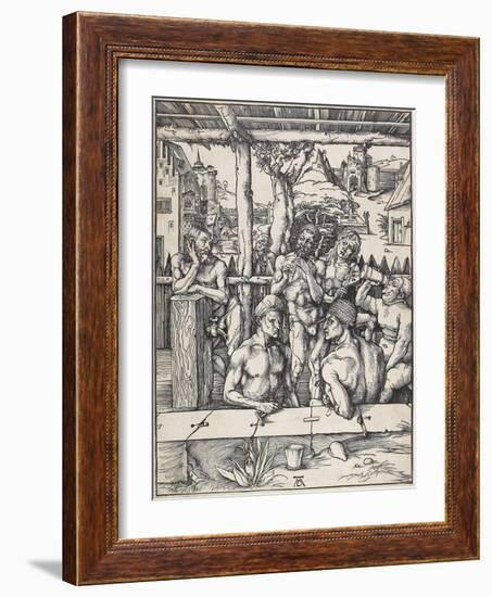 The Men's Bath, C. 1496-1497-Albrecht Dürer-Framed Giclee Print