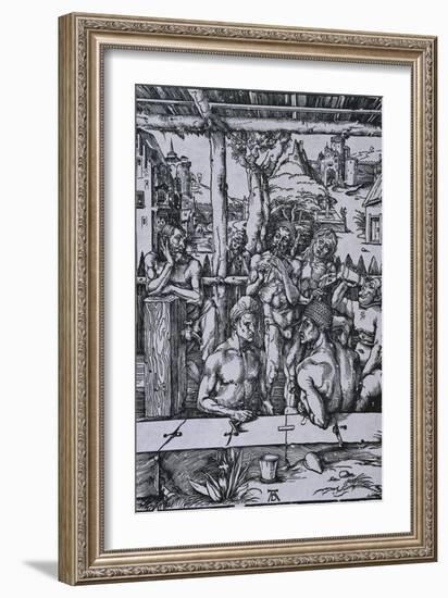 The Men's Bath-Albrecht Dürer-Framed Art Print