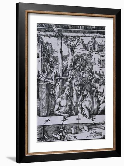 The Men's Bath-Albrecht Dürer-Framed Art Print