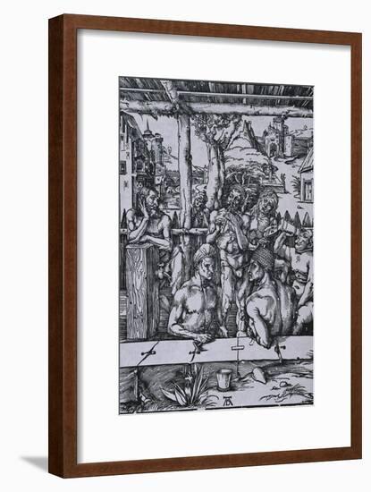 The Men's Bath-Albrecht Dürer-Framed Art Print