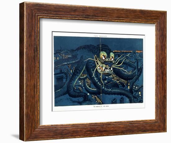 The Menace of the Hour, 1889-George Luks-Framed Giclee Print