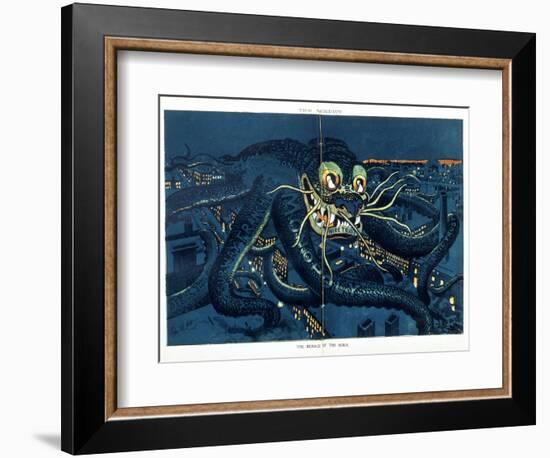 The Menace of the Hour, 1889-George Luks-Framed Giclee Print