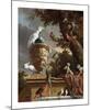 The Menagerie, c.1690-Melchior d'Hondecoeter-Mounted Premium Giclee Print