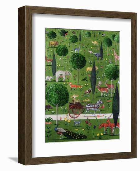 The Menagerie-Rebecca Campbell-Framed Giclee Print