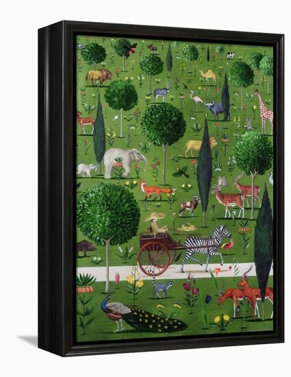 The Menagerie-Rebecca Campbell-Framed Premier Image Canvas