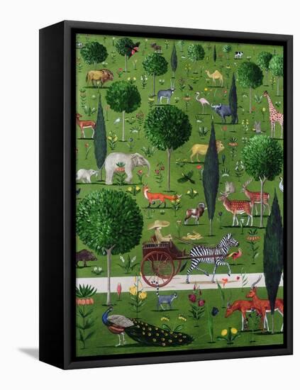 The Menagerie-Rebecca Campbell-Framed Premier Image Canvas