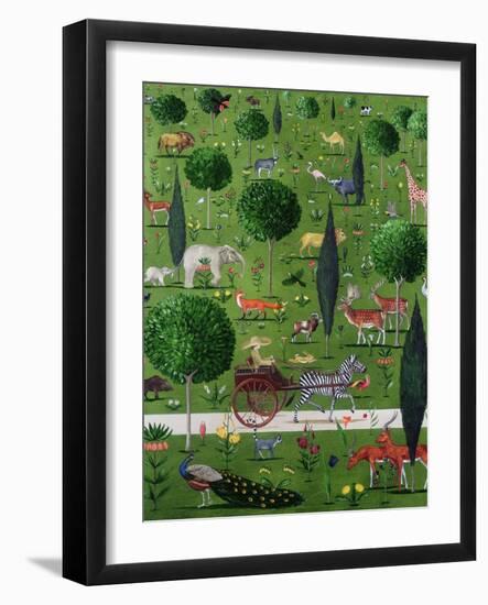 The Menagerie-Rebecca Campbell-Framed Giclee Print