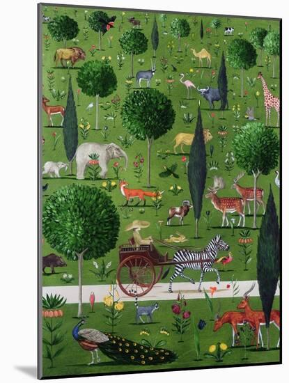 The Menagerie-Rebecca Campbell-Mounted Giclee Print