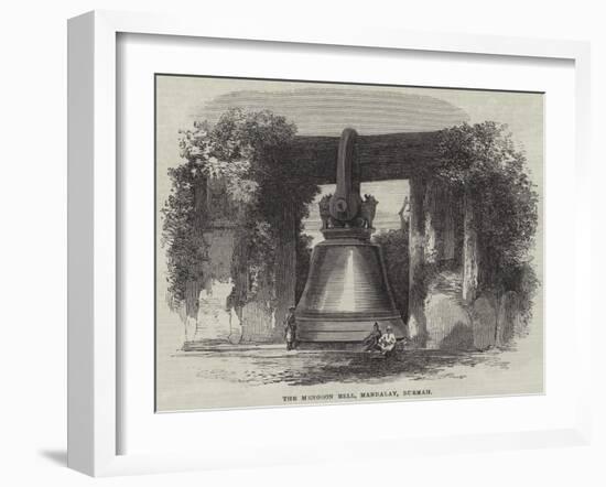 The Mengoon Bell, Mandalay, Burmah-null-Framed Giclee Print