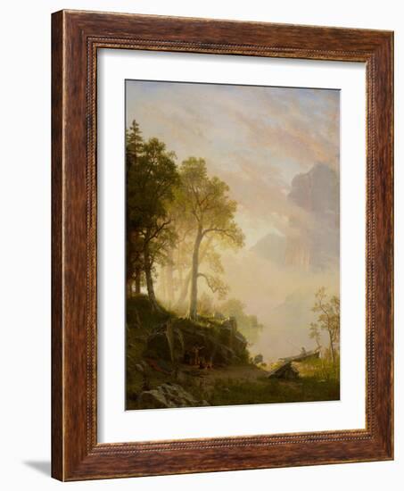 The Merced River in Yosemite, 1868-Albert Bierstadt-Framed Giclee Print