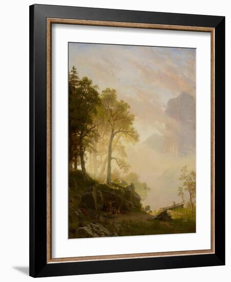 The Merced River in Yosemite, 1868-Albert Bierstadt-Framed Giclee Print