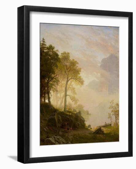 The Merced River in Yosemite, 1868-Albert Bierstadt-Framed Giclee Print