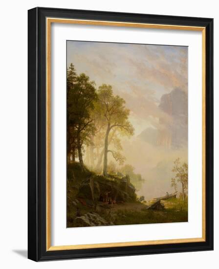 The Merced River in Yosemite, 1868-Albert Bierstadt-Framed Giclee Print