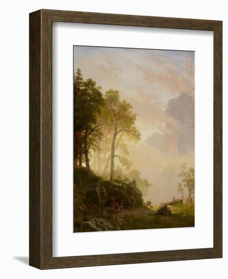 The Merced River in Yosemite, 1868-Albert Bierstadt-Framed Giclee Print