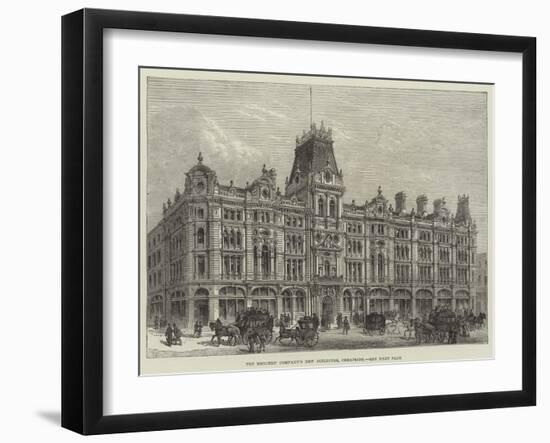 The Mercers' Company's New Buildings, Cheapside-Frank Watkins-Framed Giclee Print