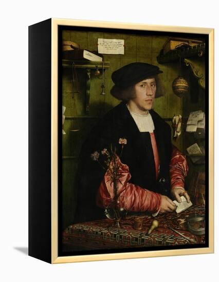 The Merchant Georg Gisze, 1532-Hans Holbein the Younger-Framed Premier Image Canvas