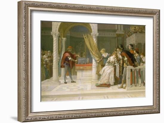 The Merchant of Venice, 1881-Alexandre Cabanel-Framed Giclee Print