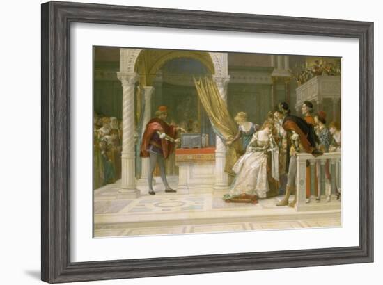 The Merchant of Venice, 1881-Alexandre Cabanel-Framed Giclee Print