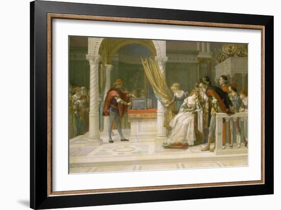 The Merchant of Venice, 1881-Alexandre Cabanel-Framed Giclee Print