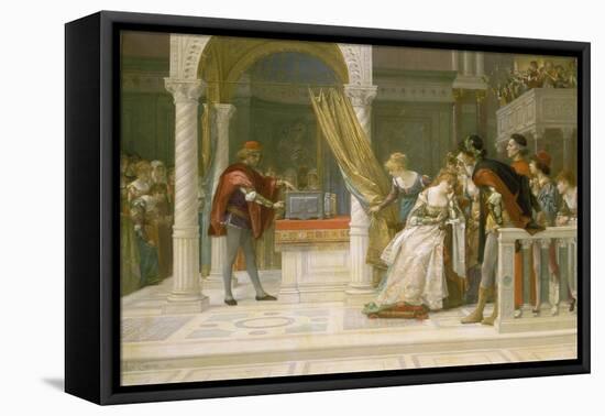 The Merchant of Venice, 1881-Alexandre Cabanel-Framed Premier Image Canvas