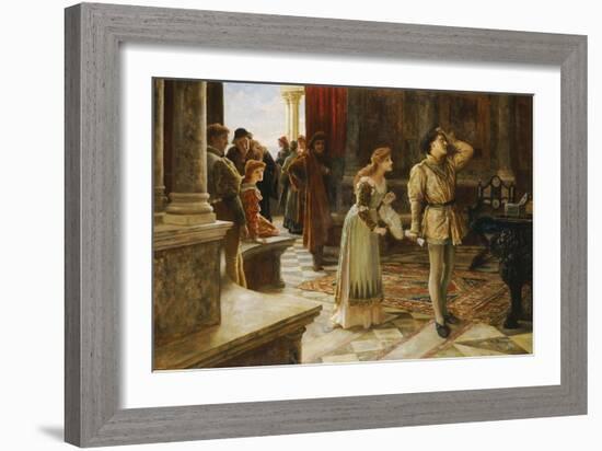 The Merchant of Venice, 1892-F. Sydney Muschamp-Framed Giclee Print