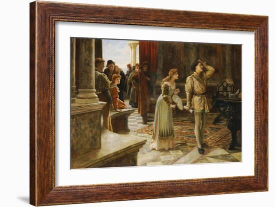 The Merchant of Venice, 1892-F. Sydney Muschamp-Framed Giclee Print