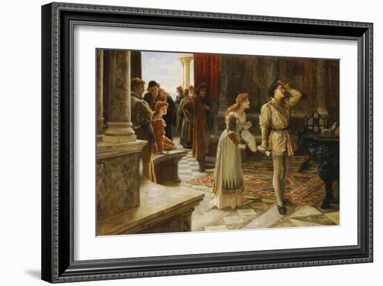 The Merchant of Venice, 1892-F. Sydney Muschamp-Framed Giclee Print