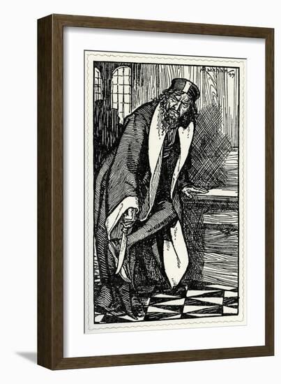 The Merchant of Venice by William Shakespeare-Arthur Rackham-Framed Giclee Print