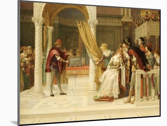 The Merchant of Venice-Alexandre Cabanel-Mounted Giclee Print