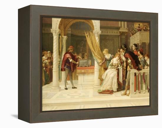 The Merchant of Venice-Alexandre Cabanel-Framed Premier Image Canvas