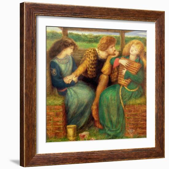 The Merciless Lady-Dante Gabriel Rossetti-Framed Giclee Print