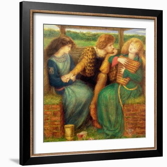 The Merciless Lady-Dante Gabriel Rossetti-Framed Giclee Print