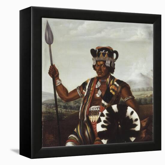 The Merina Governor, Rafaralahy, of the Fort at Foule Point, Madagascar-L. Lemaire-Framed Premier Image Canvas