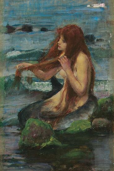 The Mermaid, 1892-John William Waterhouse-Framed Giclee Print