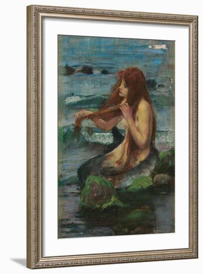 The Mermaid, 1892-John William Waterhouse-Framed Giclee Print