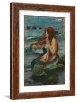 The Mermaid, 1892-John William Waterhouse-Framed Giclee Print