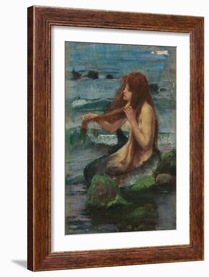 The Mermaid, 1892-John William Waterhouse-Framed Giclee Print