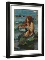 The Mermaid, 1892-John William Waterhouse-Framed Giclee Print