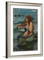The Mermaid, 1892-John William Waterhouse-Framed Giclee Print