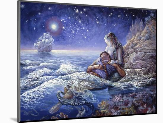 The Mermaid And The Prince-Josephine Wall-Mounted Giclee Print