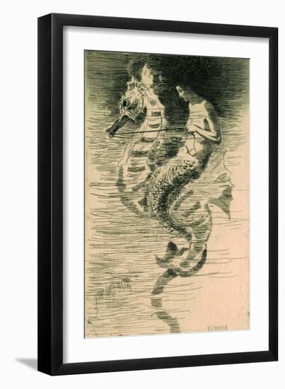 The Mermaid, c.1880-Frederick Stuart Church-Framed Giclee Print